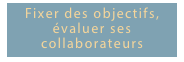 Fixer des objectifs, évaluer ses collaborateurs